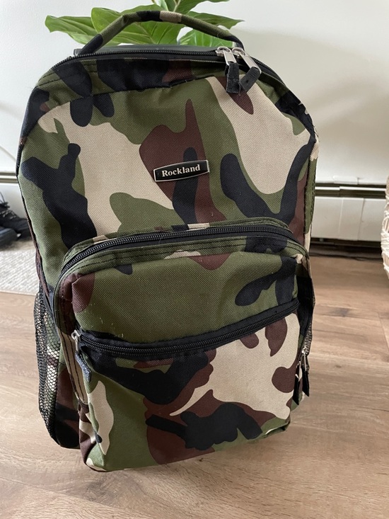 Other - Camo Backpack Luggage - Carry on